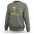 Christmas Skeleton Fishing Sweatshirt Funny Holiday Gift - Wonder Print Shop