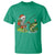 Christmas Skeleton Fishing T Shirt Funny Holiday Gift - Wonder Print Shop