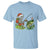 Christmas Skeleton Fishing T Shirt Funny Holiday Gift - Wonder Print Shop