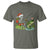 Christmas Skeleton Fishing T Shirt Funny Holiday Gift - Wonder Print Shop
