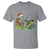 Christmas Skeleton Fishing T Shirt Funny Holiday Gift - Wonder Print Shop