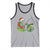 Christmas Skeleton Fishing Tank Top Funny Holiday Gift - Wonder Print Shop
