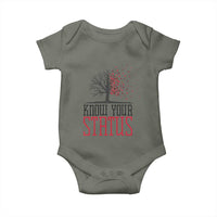 HIV Awareness Month Baby Onesie Know Your Status Prevention Support Gift - Wonder Print Shop