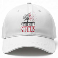 HIV Awareness Month Baseball Cap Know Your Status Prevention Support Gift