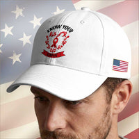 Know Your Status Red Ribbon HIV AIDS Awareness Support Month Gift Baseball Cap