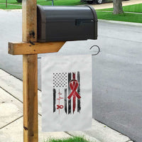 World AIDS Day Garden Flag American Flag Red Ribbon Gift - Wonder Print Shop