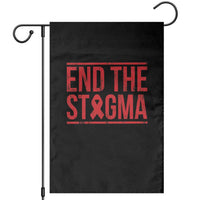 HIV Awareness End The Stigma Garden Flag Support Empowerment Gift - Wonder Print Shop