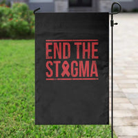 HIV Awareness End The Stigma Garden Flag Support Empowerment Gift - Wonder Print Shop