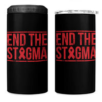 HIV Awareness End The Stigma 4 in 1 Can Cooler Tumbler Support Empowerment Gift - Wonder Print Shop