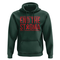 HIV Awareness End The Stigma Hoodie Support Empowerment Gift - Wonder Print Shop