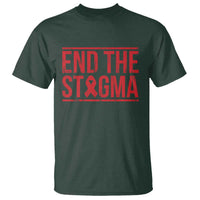 HIV Awareness End The Stigma T Shirt Support Empowerment Gift - Wonder Print Shop