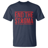 HIV Awareness End The Stigma T Shirt Support Empowerment Gift - Wonder Print Shop