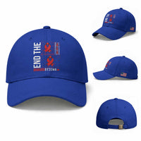 End The Stigma HIV Awareness Baseball Cap Red Ribbon Gift