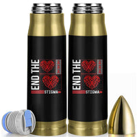 HIV Awareness End The Stigma Bullet Tumbler World AIDS Day Gift - Wonder Print Shop