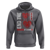 HIV Awareness End The Stigma Hoodie World AIDS Day Gift - Wonder Print Shop