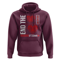HIV Awareness End The Stigma Hoodie World AIDS Day Gift - Wonder Print Shop
