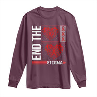 HIV Awareness End The Stigma Long Sleeve Shirt World AIDS Day Gift - Wonder Print Shop