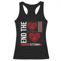HIV Awareness End The Stigma Racerback Tank Top World AIDS Day Gift - Wonder Print Shop