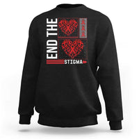 HIV Awareness End The Stigma Sweatshirt World AIDS Day Gift - Wonder Print Shop