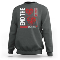 HIV Awareness End The Stigma Sweatshirt World AIDS Day Gift - Wonder Print Shop