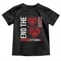 HIV Awareness End The Stigma Toddler T Shirt World AIDS Day Gift - Wonder Print Shop