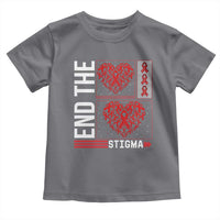 HIV Awareness End The Stigma Toddler T Shirt World AIDS Day Gift - Wonder Print Shop