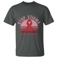 Stop The Stigma HIV Awareness T Shirt World AIDS Day Gift - Wonder Print Shop