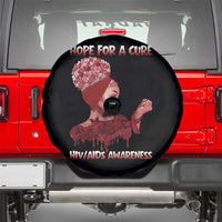 Hope For A Cure HIV Awareness Spare Tire Cover Support Squad Gift - Wonder Print Shop