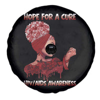 Hope For A Cure HIV Awareness Spare Tire Cover Support Squad Gift - Wonder Print Shop