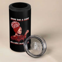Hope For A Cure HIV Awareness 4 in 1 Can Cooler Tumbler Support Squad Gift - Wonder Print Shop