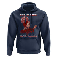 Hope For A Cure HIV Awareness Hoodie Support Squad Gift - Wonder Print Shop