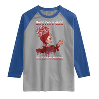 Hope For A Cure HIV Awareness Raglan Shirt Support Squad Gift - Wonder Print Shop