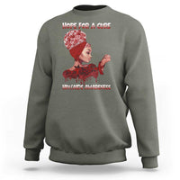 Hope For A Cure HIV Awareness Sweatshirt Support Squad Gift - Wonder Print Shop