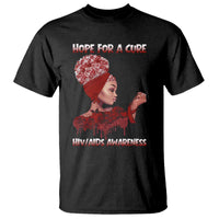 Hope For A Cure HIV Awareness T Shirt Support Squad Gift - Wonder Print Shop