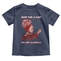 Hope For A Cure HIV Awareness Toddler T Shirt Support Squad Gift - Wonder Print Shop
