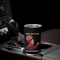 Hope For A Cure HIV Awareness Tumbler Cup Support Squad Gift - Wonder Print Shop
