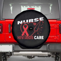 Healthcare Hero HIV AIDS Care Nurse Gift Spare Tire Cover - Wonder Print Shop