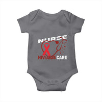 Healthcare Hero HIV AIDS Care Nurse Gift Baby Onesie - Wonder Print Shop