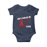 Healthcare Hero HIV AIDS Care Nurse Gift Baby Onesie - Wonder Print Shop