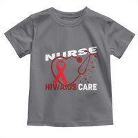 Healthcare Hero HIV AIDS Care Nurse Gift Toddler T Shirt - Wonder Print Shop