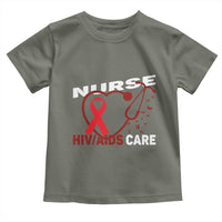 Healthcare Hero HIV AIDS Care Nurse Gift Toddler T Shirt - Wonder Print Shop