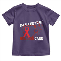 Healthcare Hero HIV AIDS Care Nurse Gift Toddler T Shirt - Wonder Print Shop