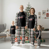 HIV AIDS Care Nurse Plaid Pajama Set Red Ribbon Support Gift - Wonder Print Shop