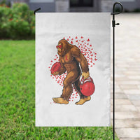 Funny Bigfoot Football Garden Flag Support HIV Awareness Gift - Wonder Print Shop