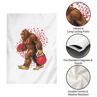Funny Bigfoot Football Garden Flag Support HIV Awareness Gift - Wonder Print Shop