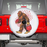 Funny Bigfoot Football Spare Tire Cover Support HIV Awareness Gift - Wonder Print Shop
