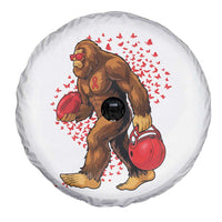Funny Bigfoot Football Spare Tire Cover Support HIV Awareness Gift - Wonder Print Shop