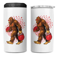 Funny Bigfoot Football 4 in 1 Can Cooler Tumbler Support HIV Awareness Gift - Wonder Print Shop
