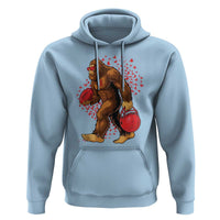 Funny Bigfoot Football Hoodie Support HIV Awareness Gift - Wonder Print Shop