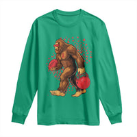 Funny Bigfoot Football Long Sleeve Shirt Support HIV Awareness Gift - Wonder Print Shop